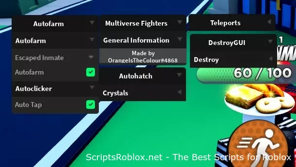 Multiverse Fighters Simulator script – Autofarm