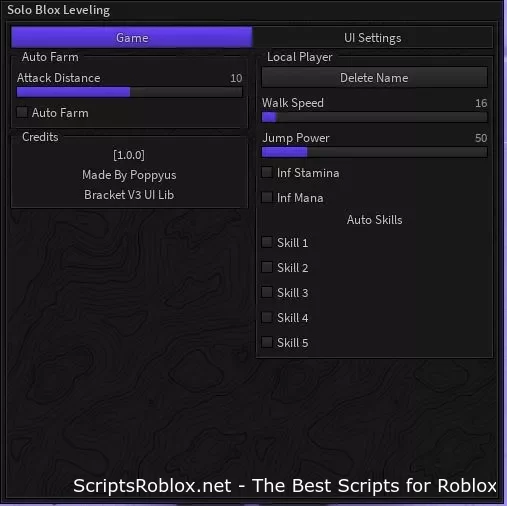 Solo Blox Leveling script – AutoFarm, AutoSkills