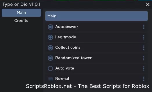 Type or Die Script: Auto Answer, Collect Coins & More