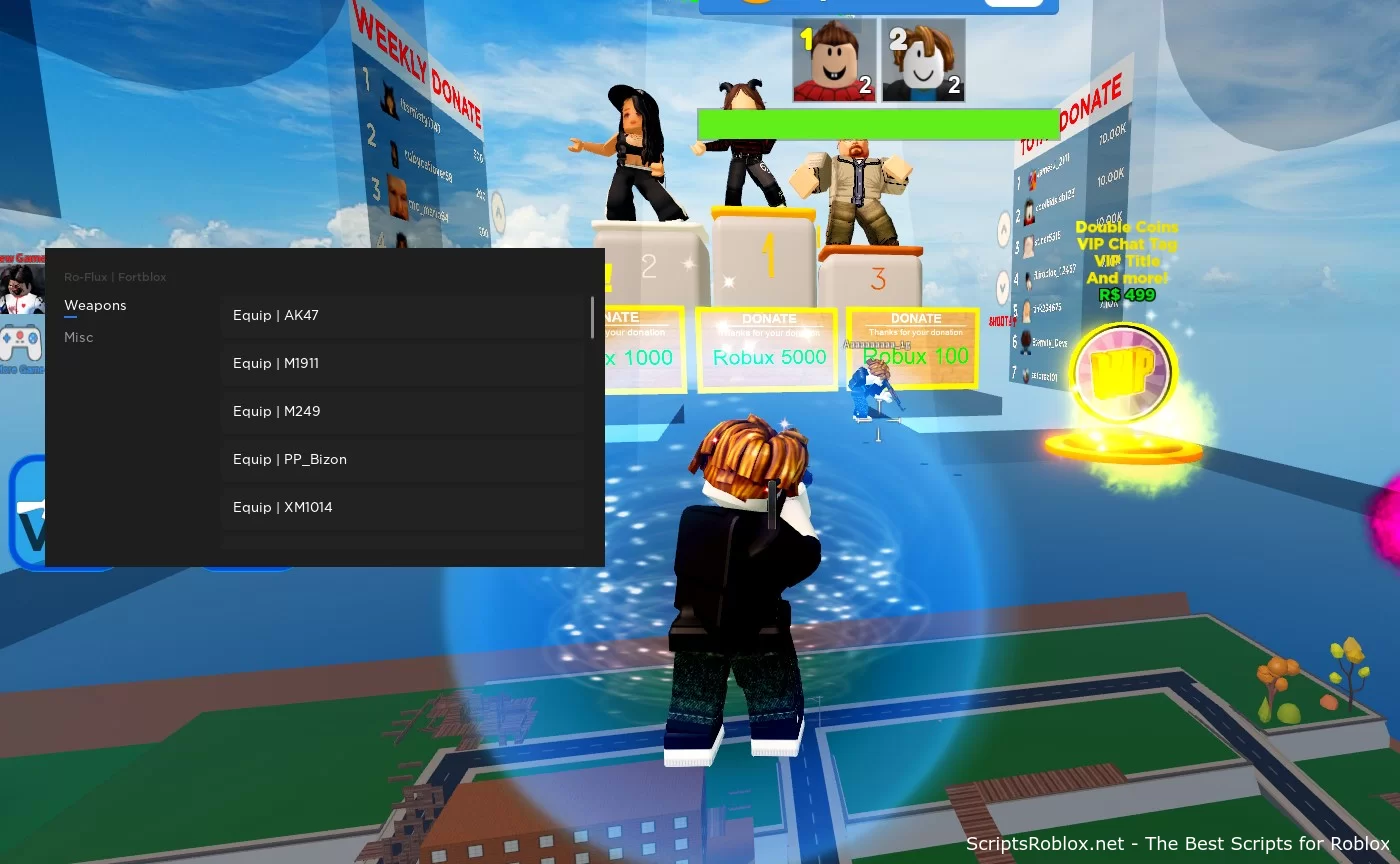 FOBLOX Script: Equip Weapons, Esp, God Mode