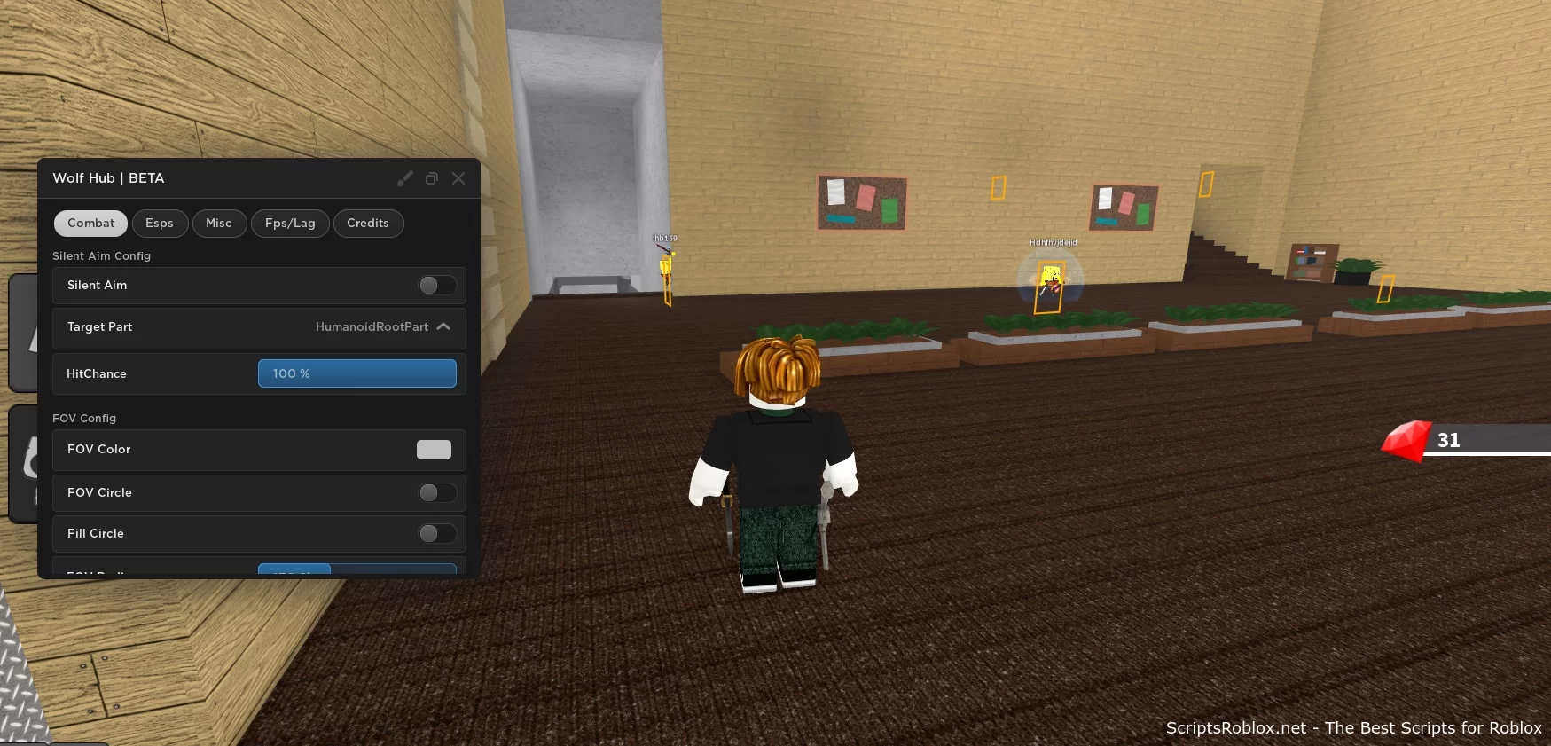 KAT Roblox Script: Esp, Silent Aim, FOV & More