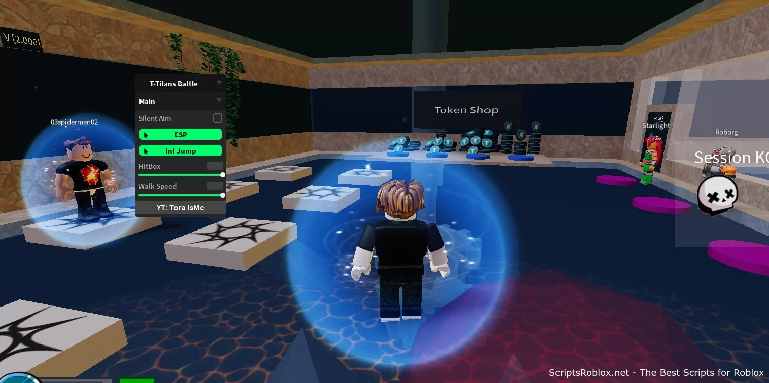 T-Titans Battlegrounds Script: Silent Aim, ESP