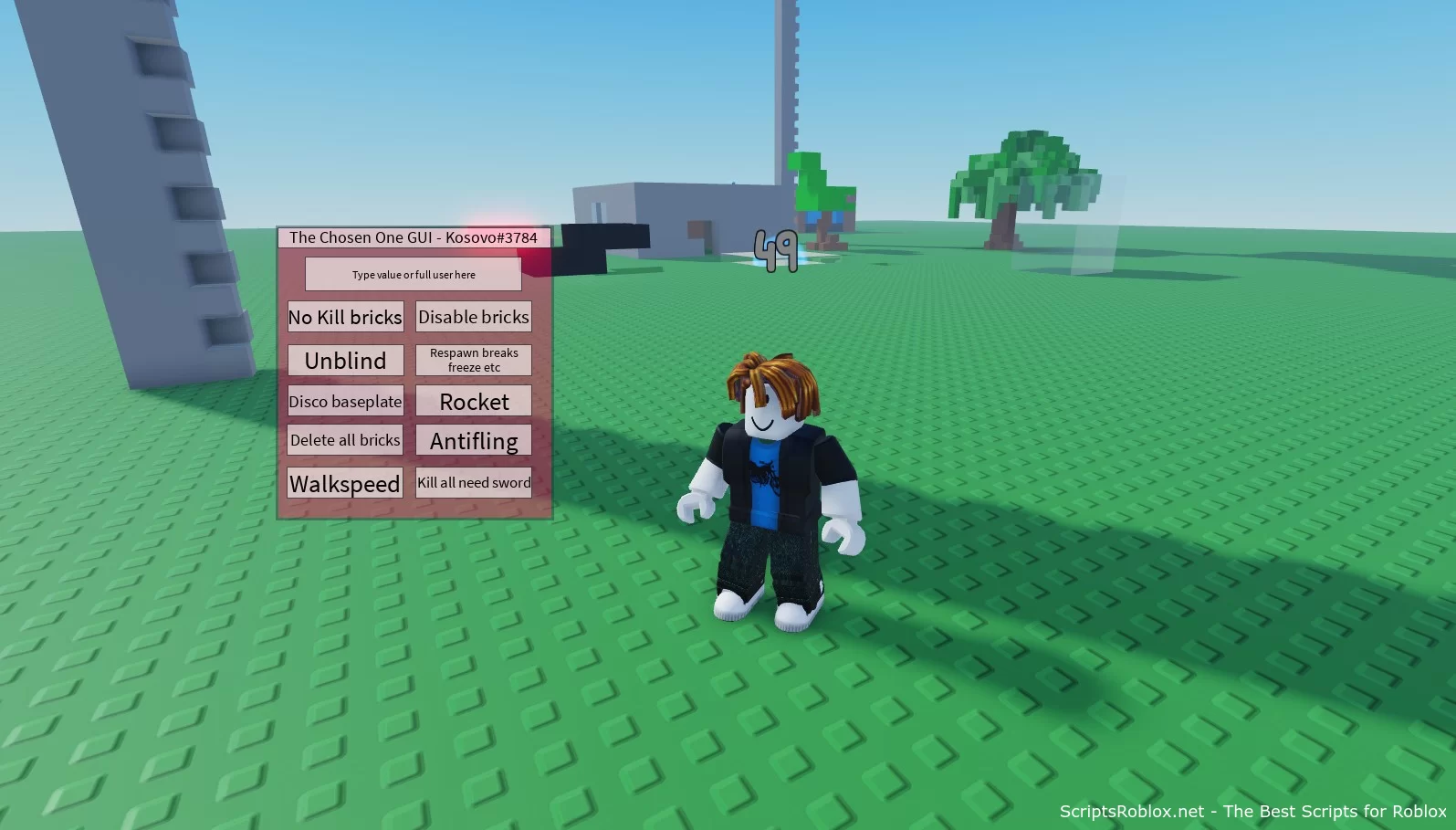 The Chosen One Script: Kill All, Delete All Bricks & More