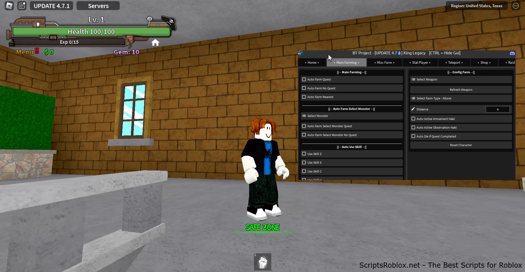 King Legacy Script BT Project - Auto Use Skill, Auto Farm & More