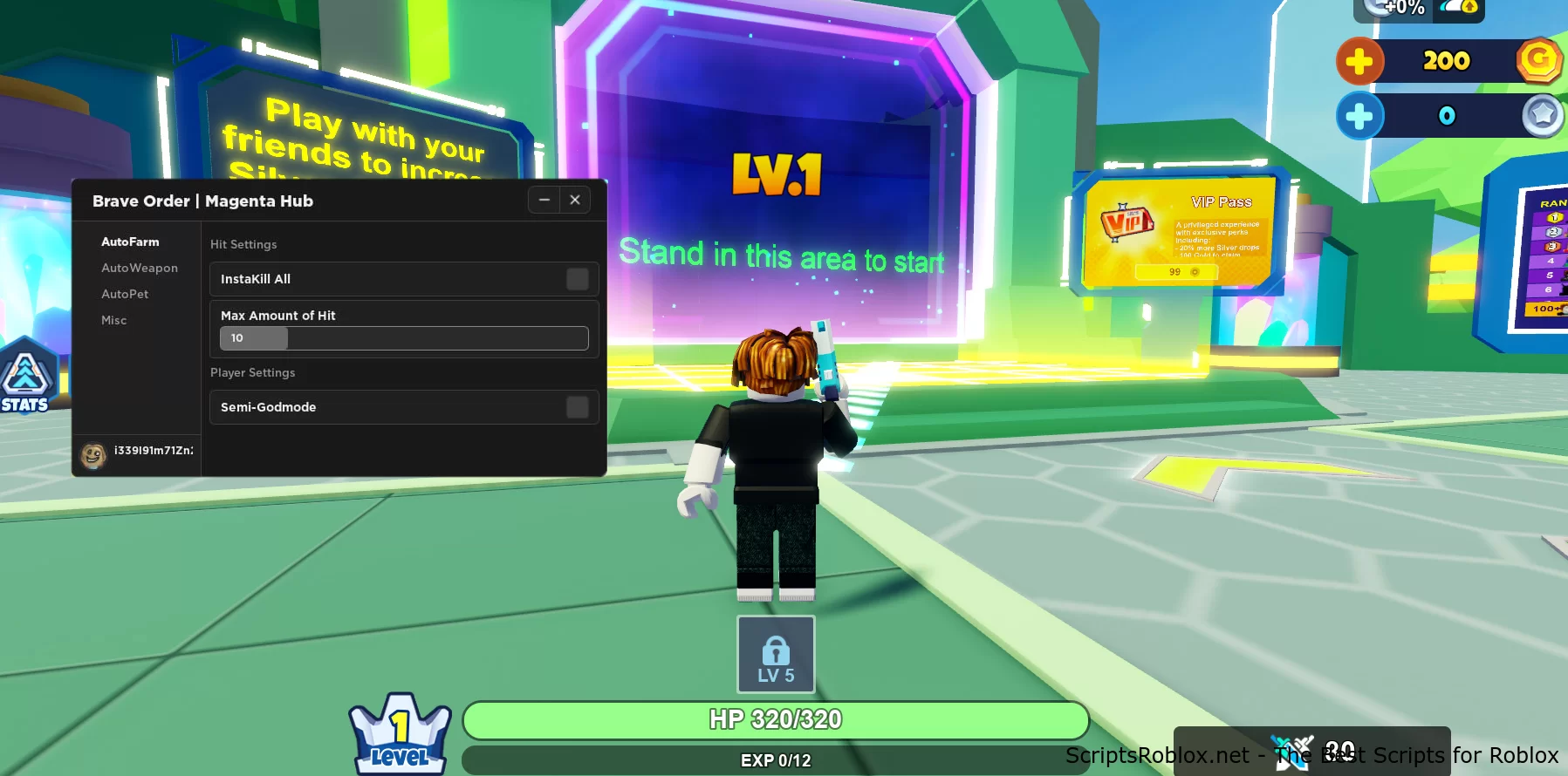 BraveOrder Simulator Script: Auto Farm, God Mode & More