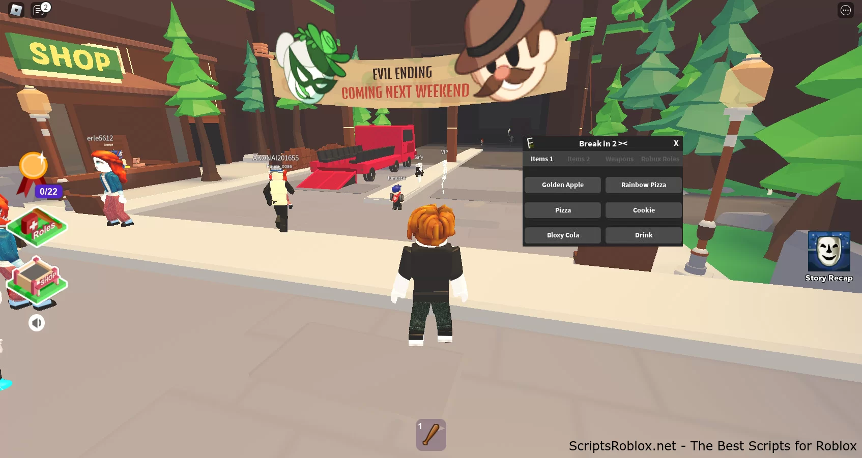 Break In 2 Script: Get Items, Get All Weapons & More