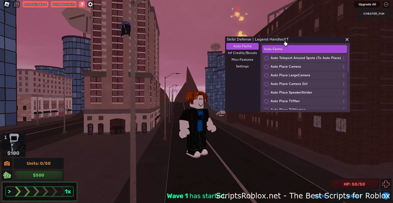 Skibi Defense Script: Infinite Credits, Auto Farm & More