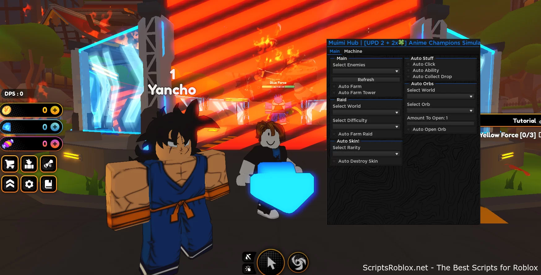 Anime Champions Simulator Script: Auto Tap, Auto Farm & More