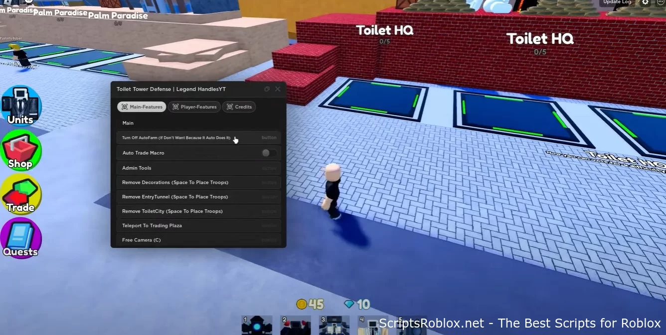 Toilet Tower Defense Script GUI: Auto Farm, Infinite Coins & More