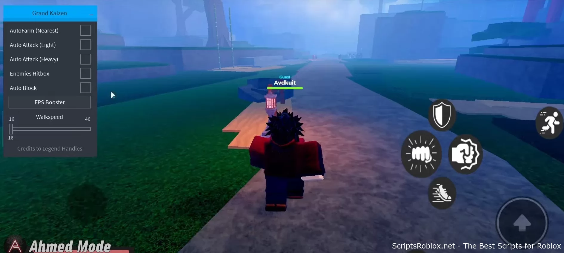 Grand Kaizen Script: Kill Aura, Auto Farm, Enemies Hitbox