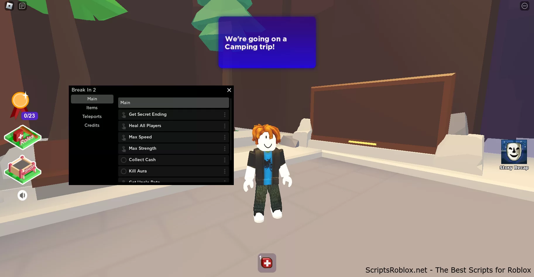 Break In 2 Script: Kill Aura, Get Cash, Teleports & More