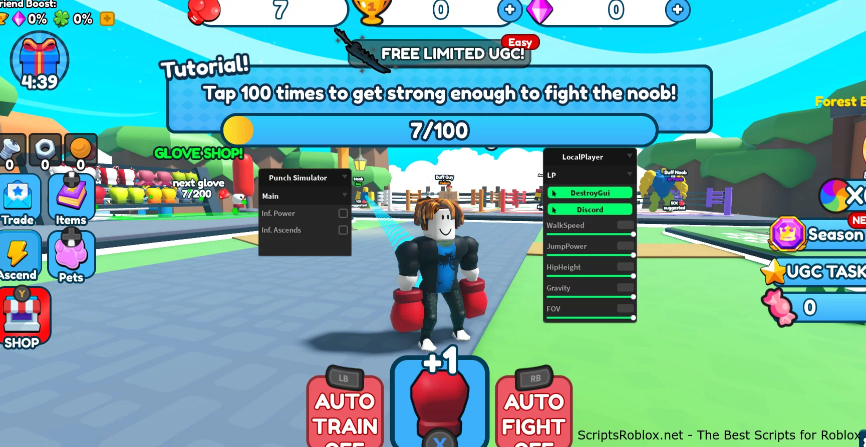 Punch Simulator Script: Infinite Power, Infinite Ascends