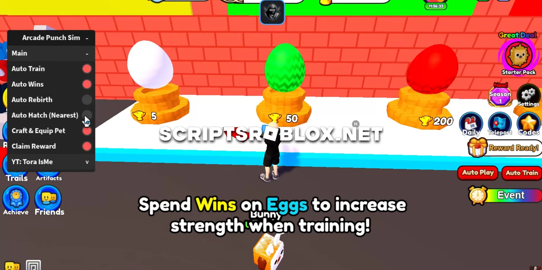 Arcade Punch Simulator Script: Auto Farm, Auto Rebirth & More