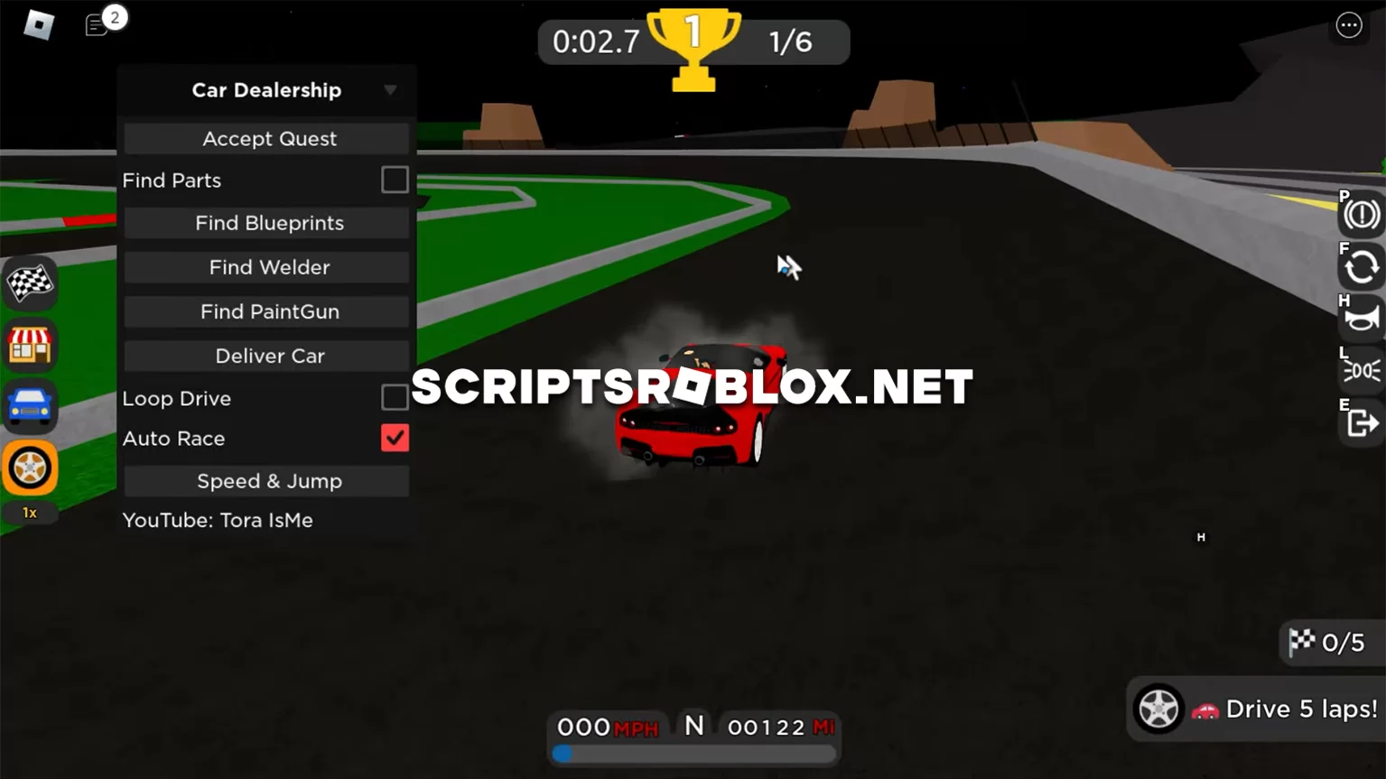 Car Dealership Tycoon Script Mobile: ToraIsMe GUI