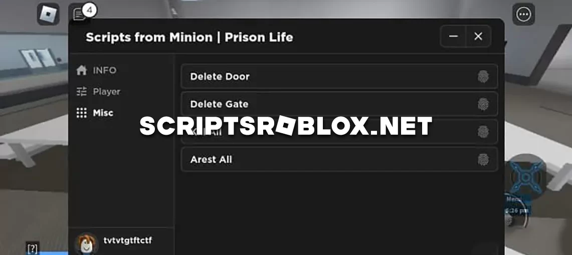 Prison Life Script Mobile: Arest All, Delete Door & More (2024)