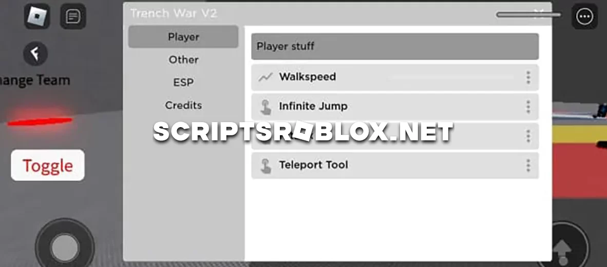 Trench War Script Mobile: HitBox, Teleports, Esp & More