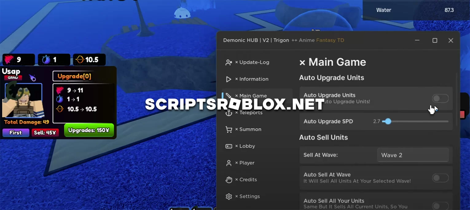 Anime Fantasy Script: Auto Farm, Teleports, Infinite Gems & More
