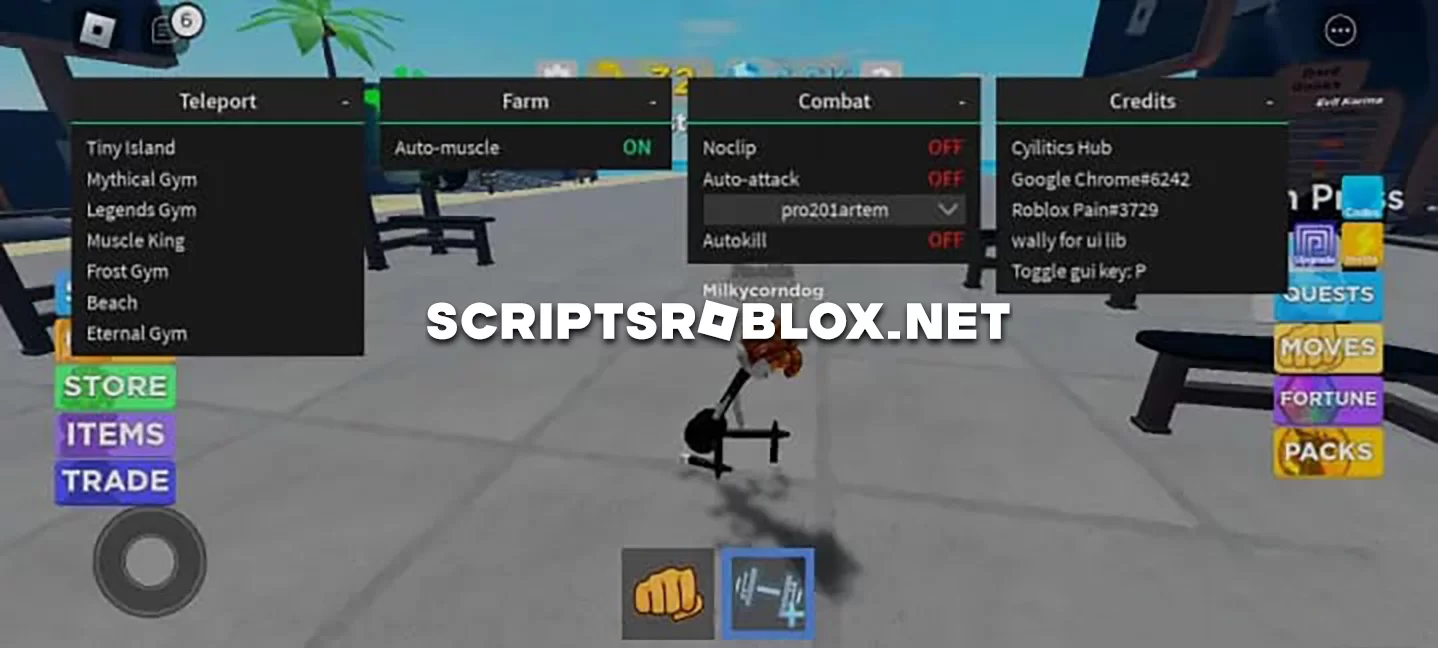 Muscle Legends Script Mobile: Auto Muscle, Auto Attack & More