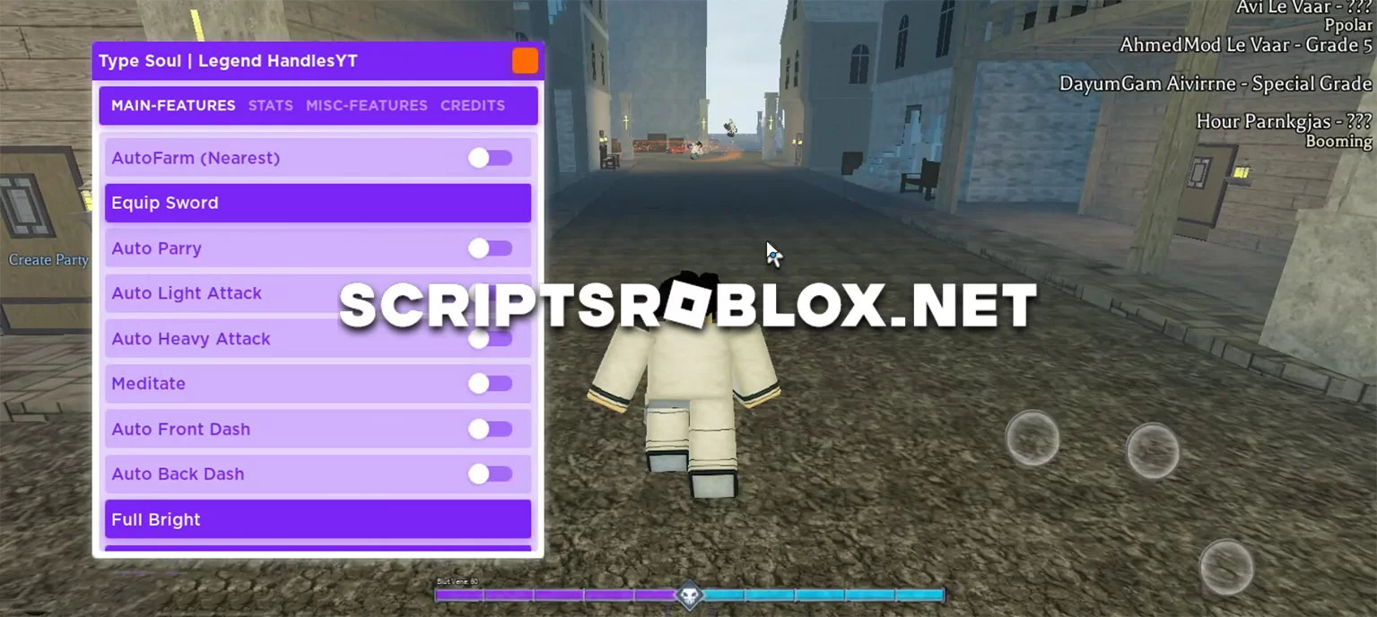 Type Soul Script: Auto Farm, Auto Parry, Full Bright & More