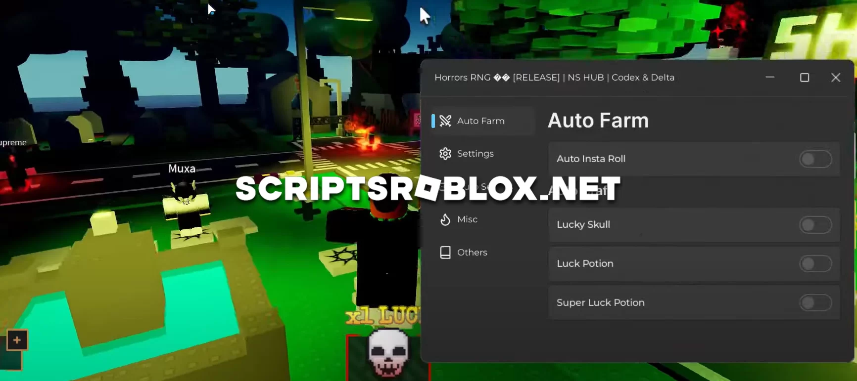 Horrors RNG Script: Auto Insta Roll, Auto Sell & More