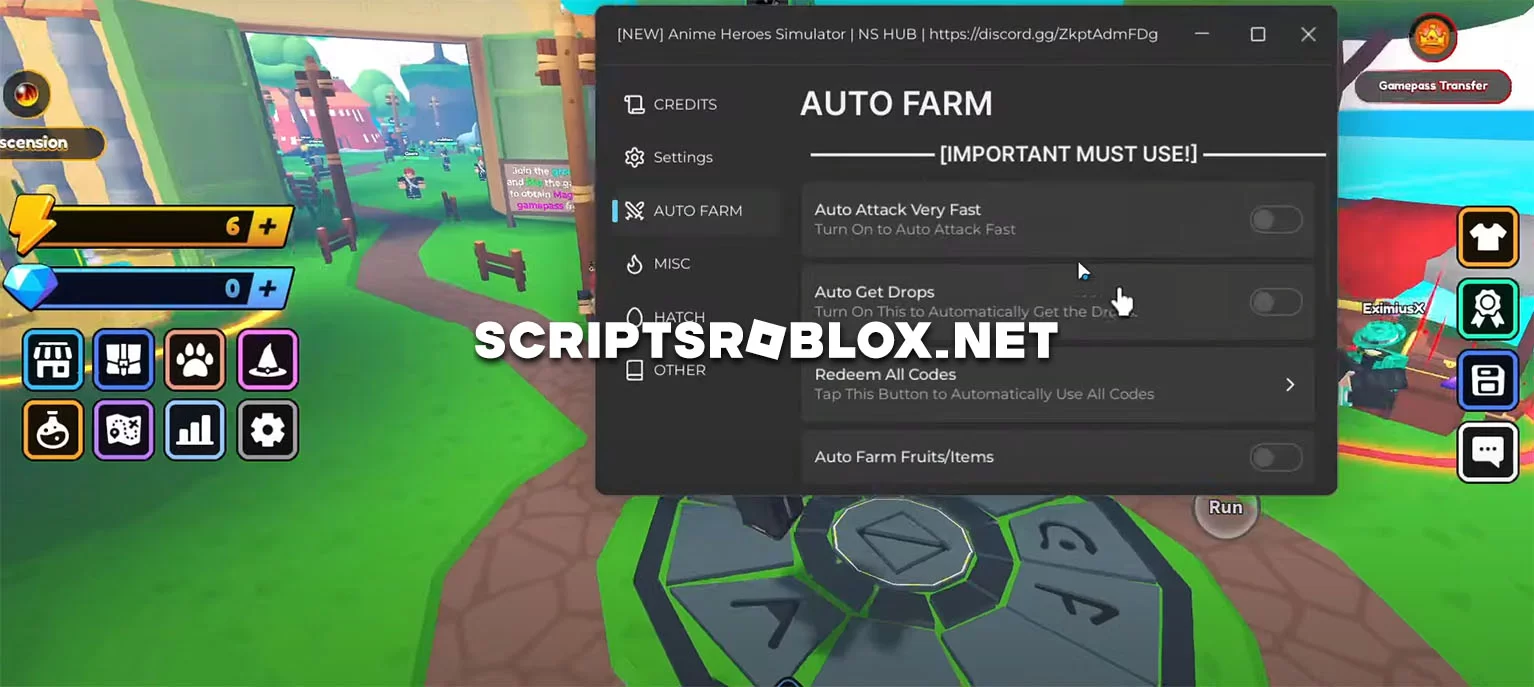 Anime Heroes Simulator Script: Auto Farm, Max Stats & More