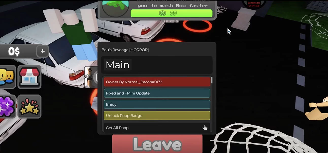 Bou's Revenge Script: Auto Farm, Bring Items and Food & More