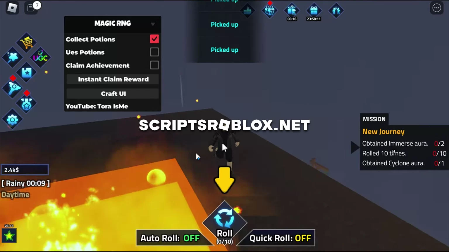 Magic RNG Script: Collect Potions, Claim Reward & More