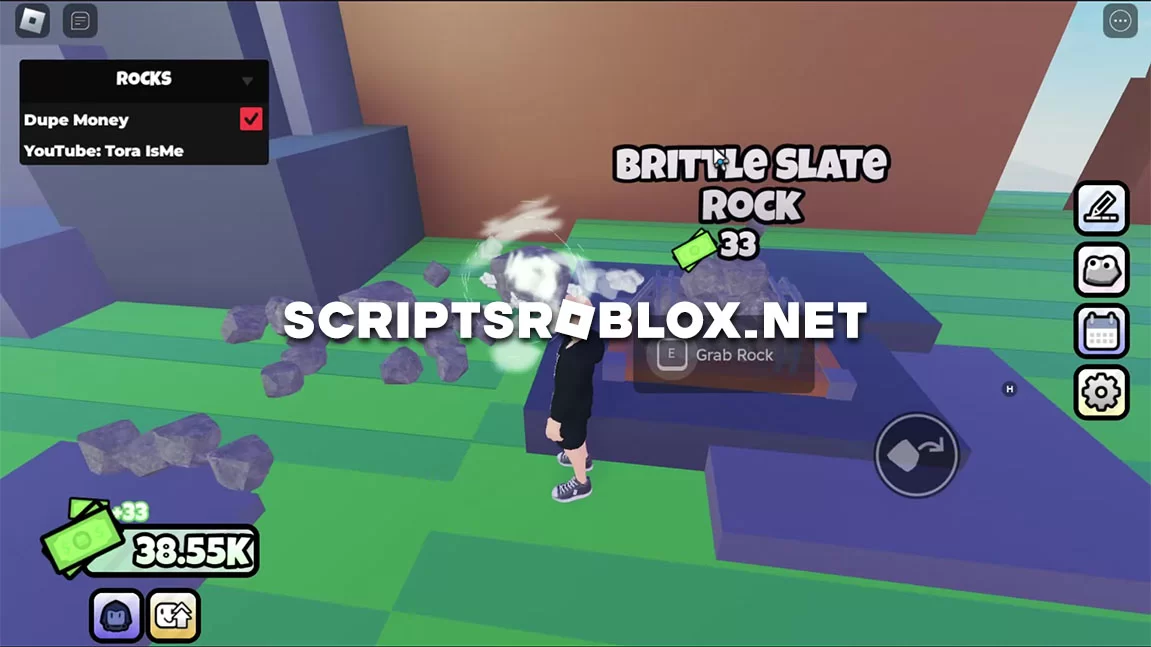 ROCKS Script: Dupe Money