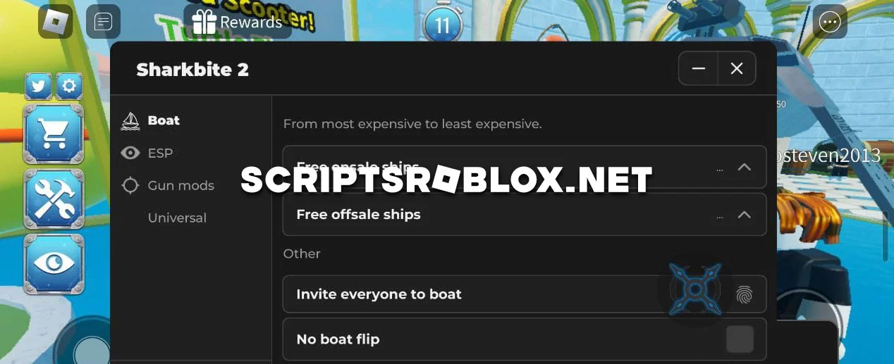 SharkBite 2 Script Mobile: Esp, Gun Mods & More - Roblox 2024