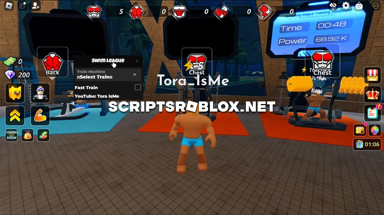 Swim League Script: Fast Train - Roblox 2024