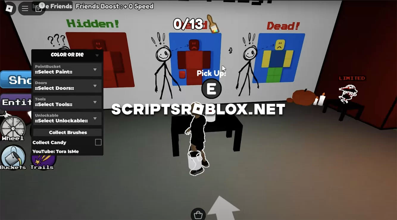 Color or Die Script (The Halloween Event): Collect Candy & More