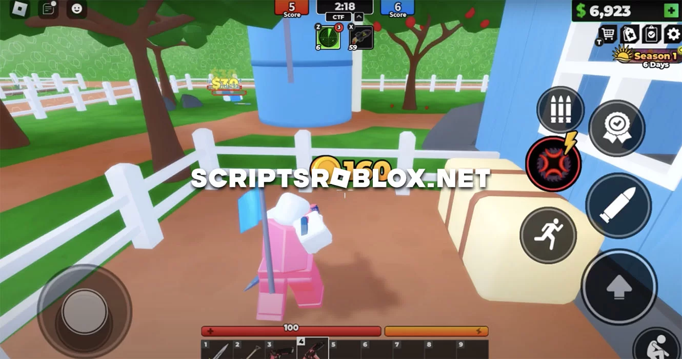 Flag Wars Script: Kill Aura, Get Cash