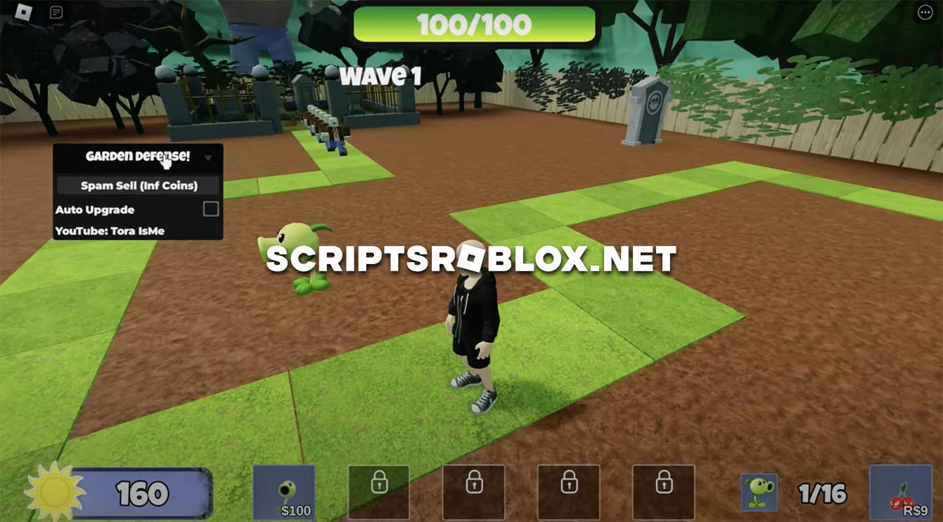 Garden Defense Script: Auto Upgrade, Infinite Coins