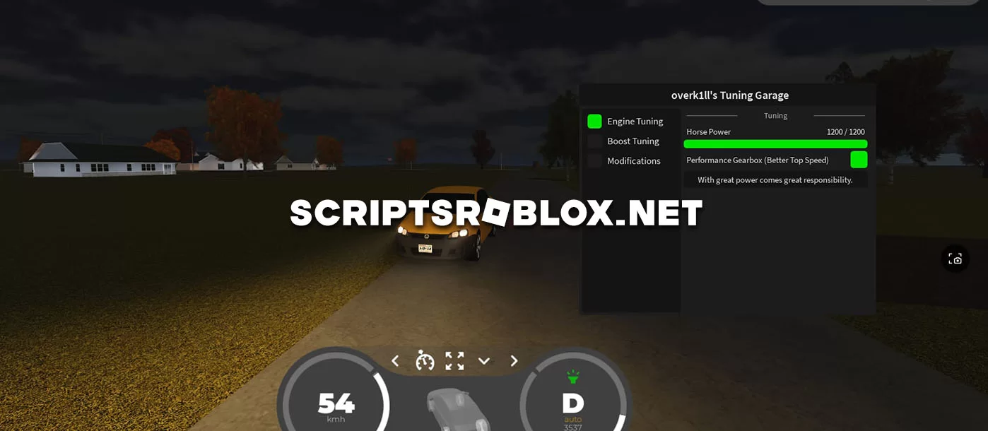 Greenville Roblox Script: Engine Tuning, Boost Tuning & More