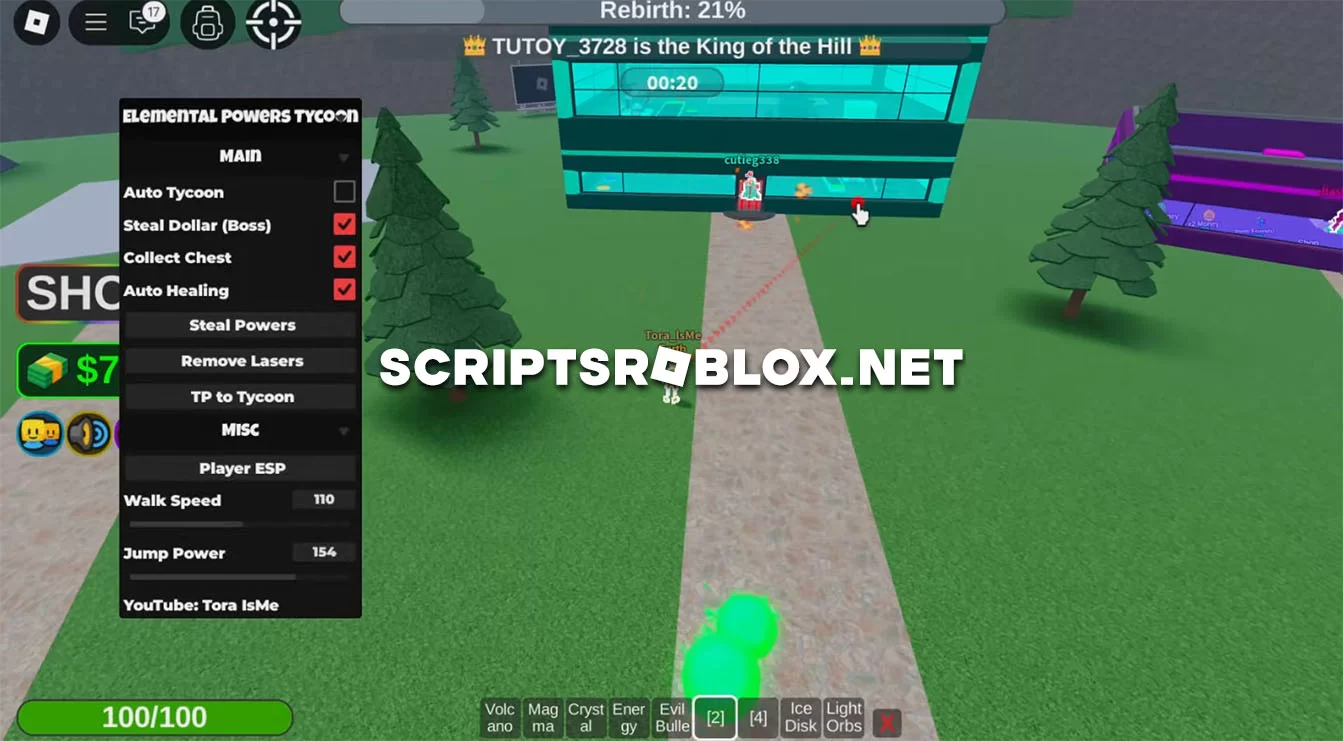Elemental Powers Tycoon Script 2024: Auto Collect, Auto Build & More