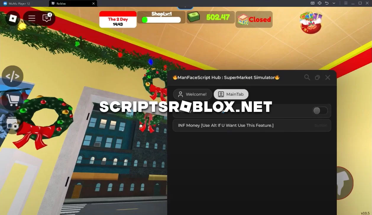 Supermarket Simulator Script: Infinite Money