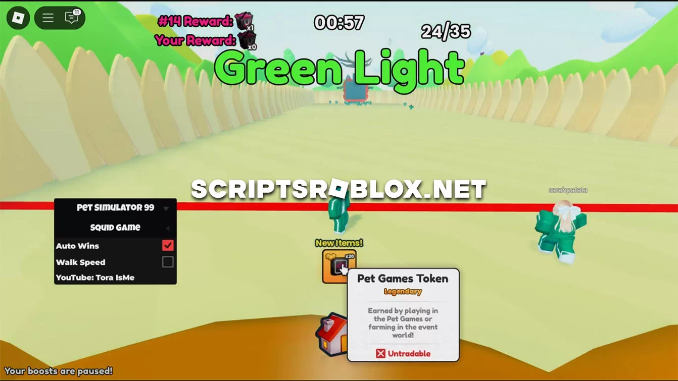Pet Simulator 99 Script: Auto Wins Squid Game and Walkspeed 2025