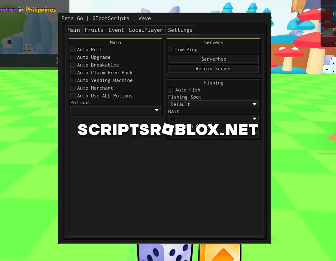 Pets Go Script 2025: Auto Upgrade, Auto Roll, Auto Fish & More