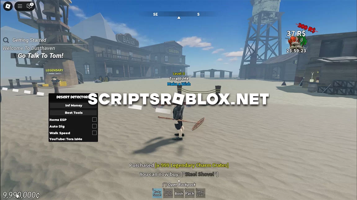 Desert Detectors Script: Infinite Money, Auto Dig & More