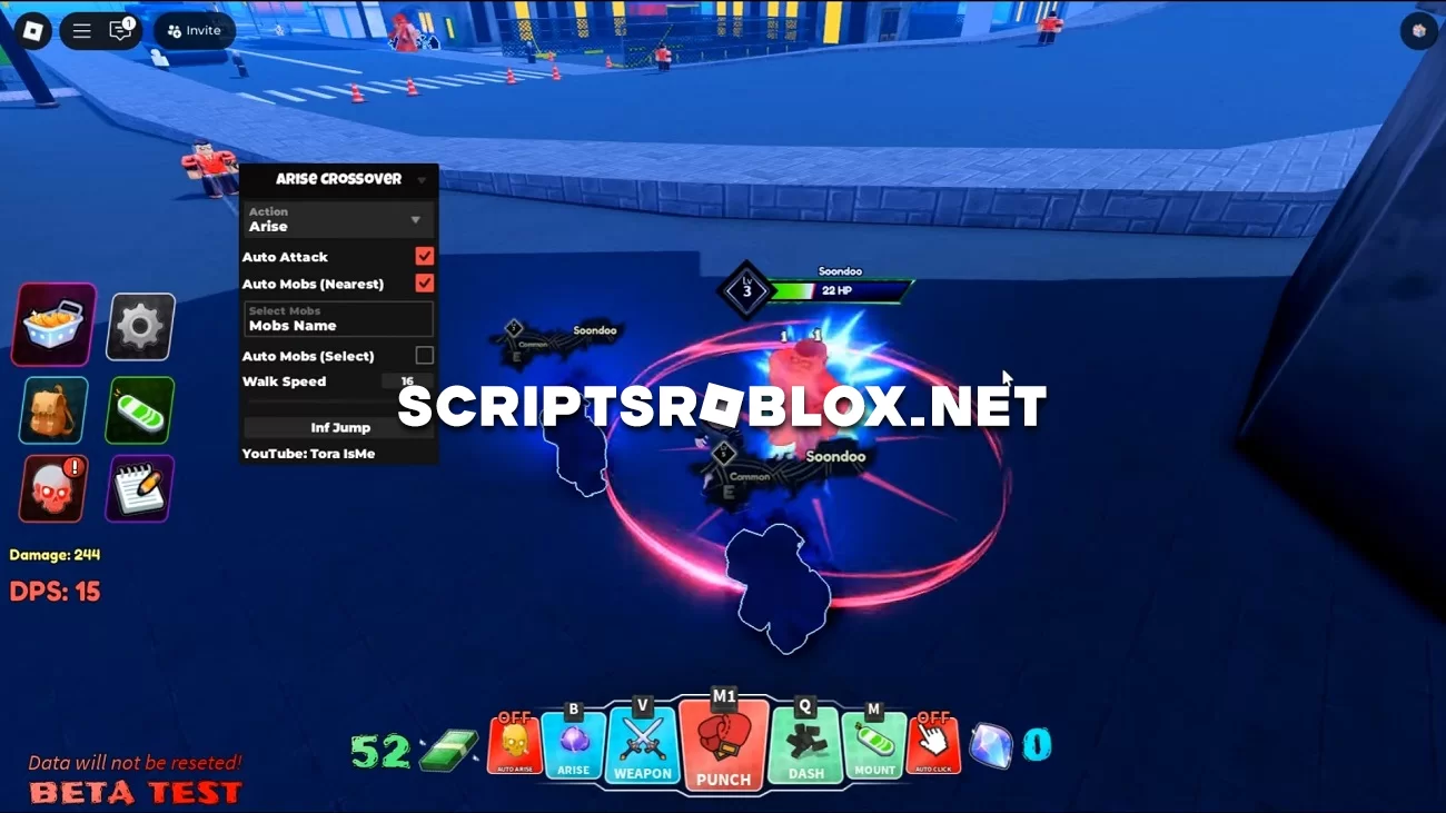Arise Crossover Script: Walk Speed, Auto Mobs, Auto Attack