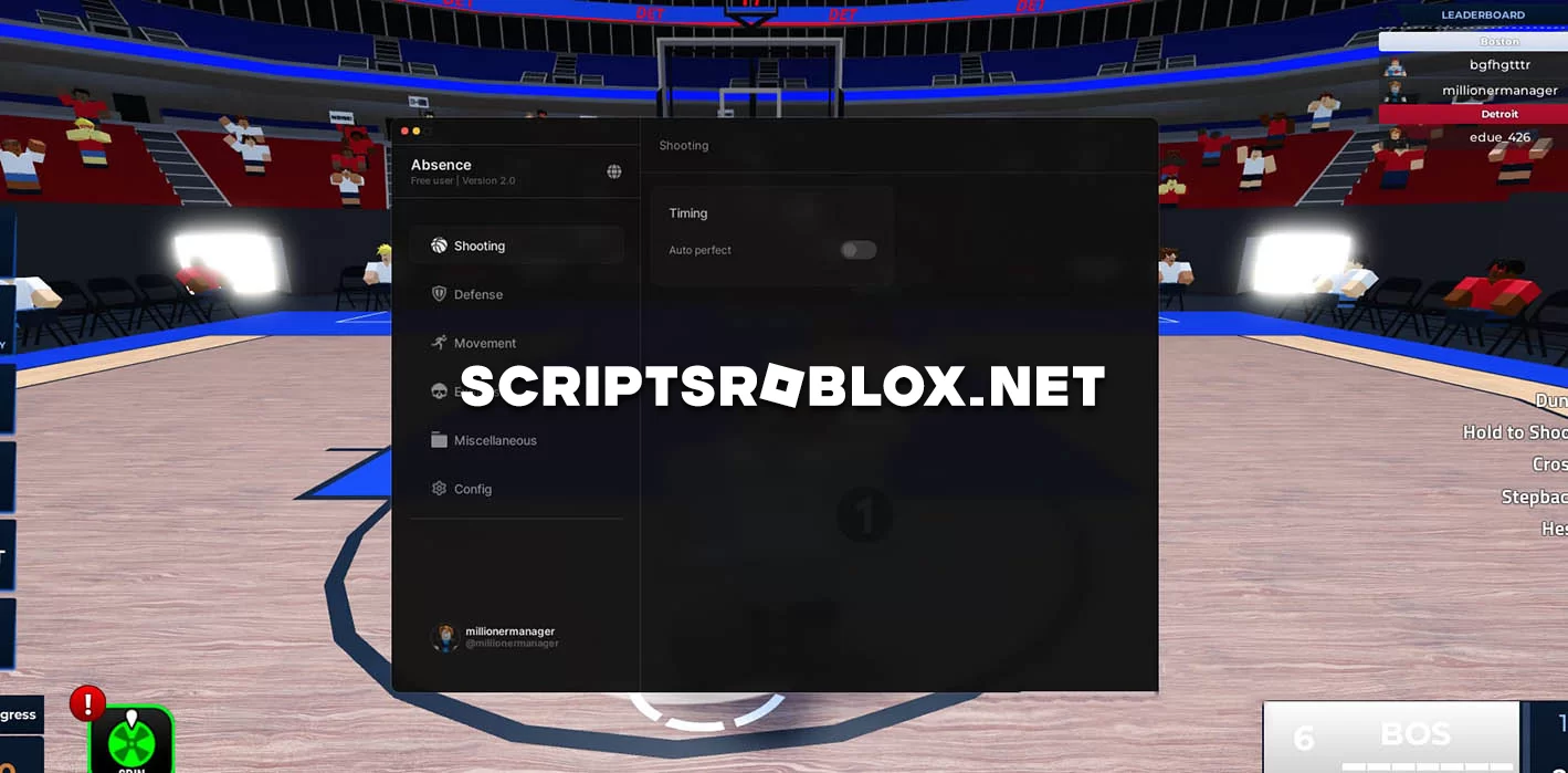 Basketball Legends Script: Auto Shooting, Power Jump & More