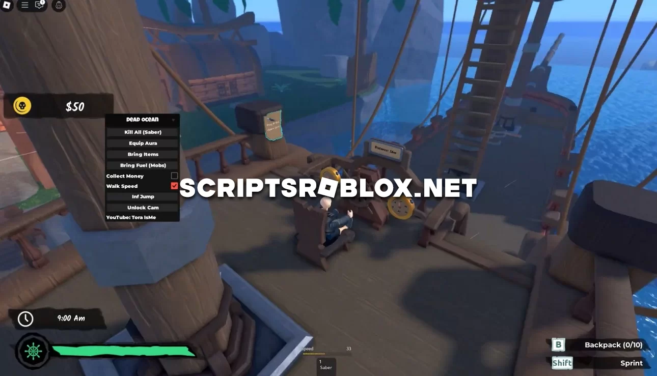 Dead Ocean Script: Collect Money, Bring Items & More (No Key)