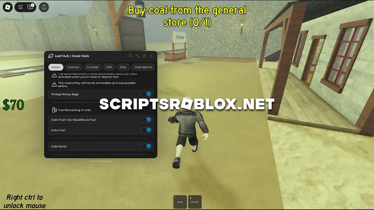 Roblox Dead Rails Script: Auto Fuel, Esp, Kill Aura & More