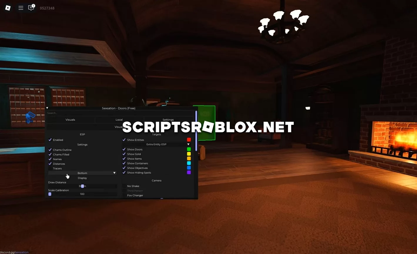 DOORS Script 2025: No Damage, Esp, Full Bright & More (NO KEY)