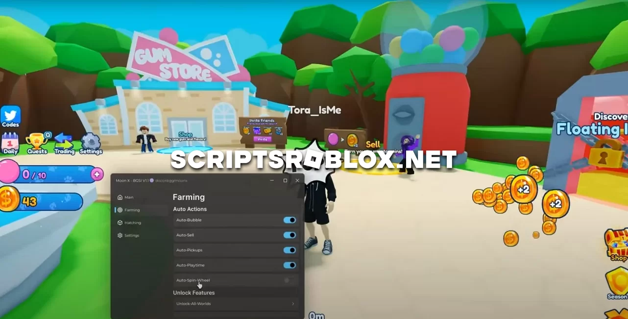 Bubble Gum Simulator INFINITY: Auto Bubble, Auto Sell & More