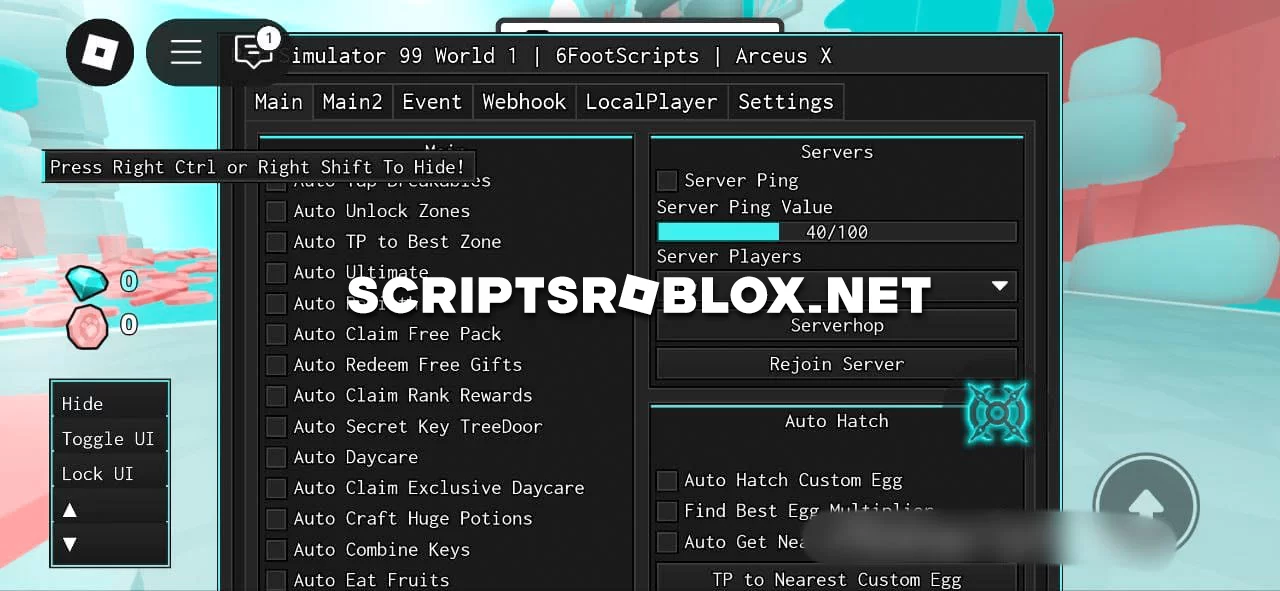 Pet Simulator 99 Script 2025: Auto Farm, Auto Rebirth, Auto TP & More