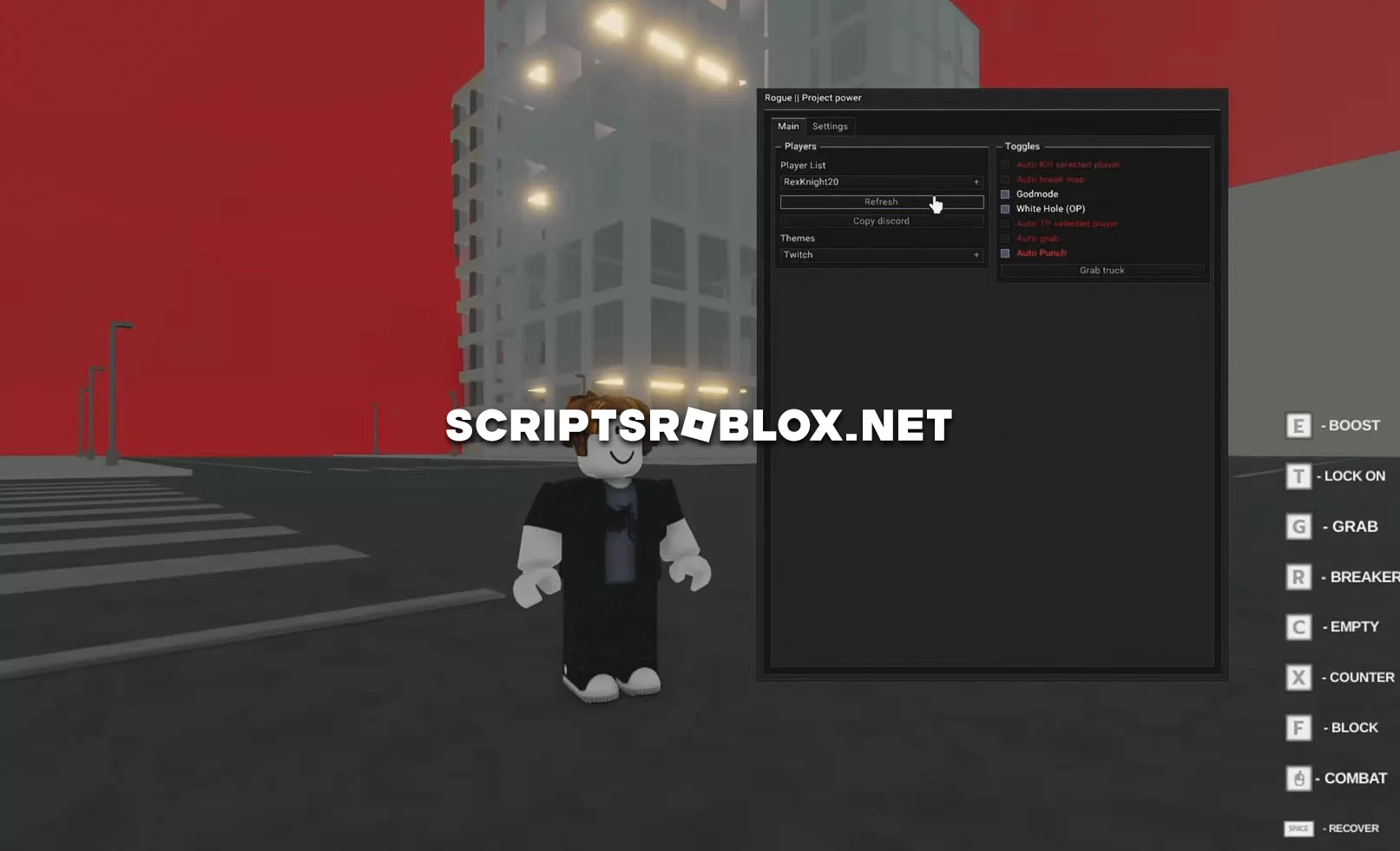 Project Power Script: God Mode, Auto Punch & More
