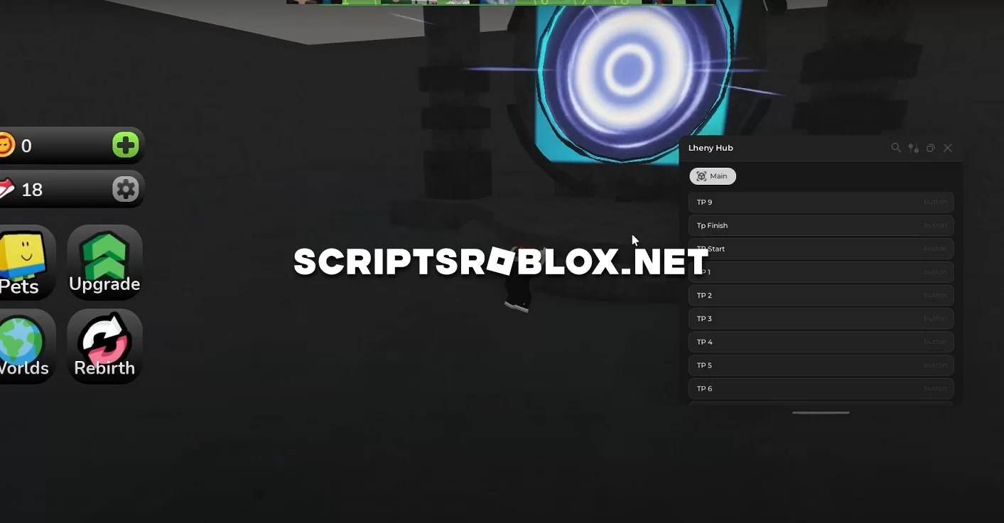 +1 Speed Maze Script: Teleport Start, Teleport Finish