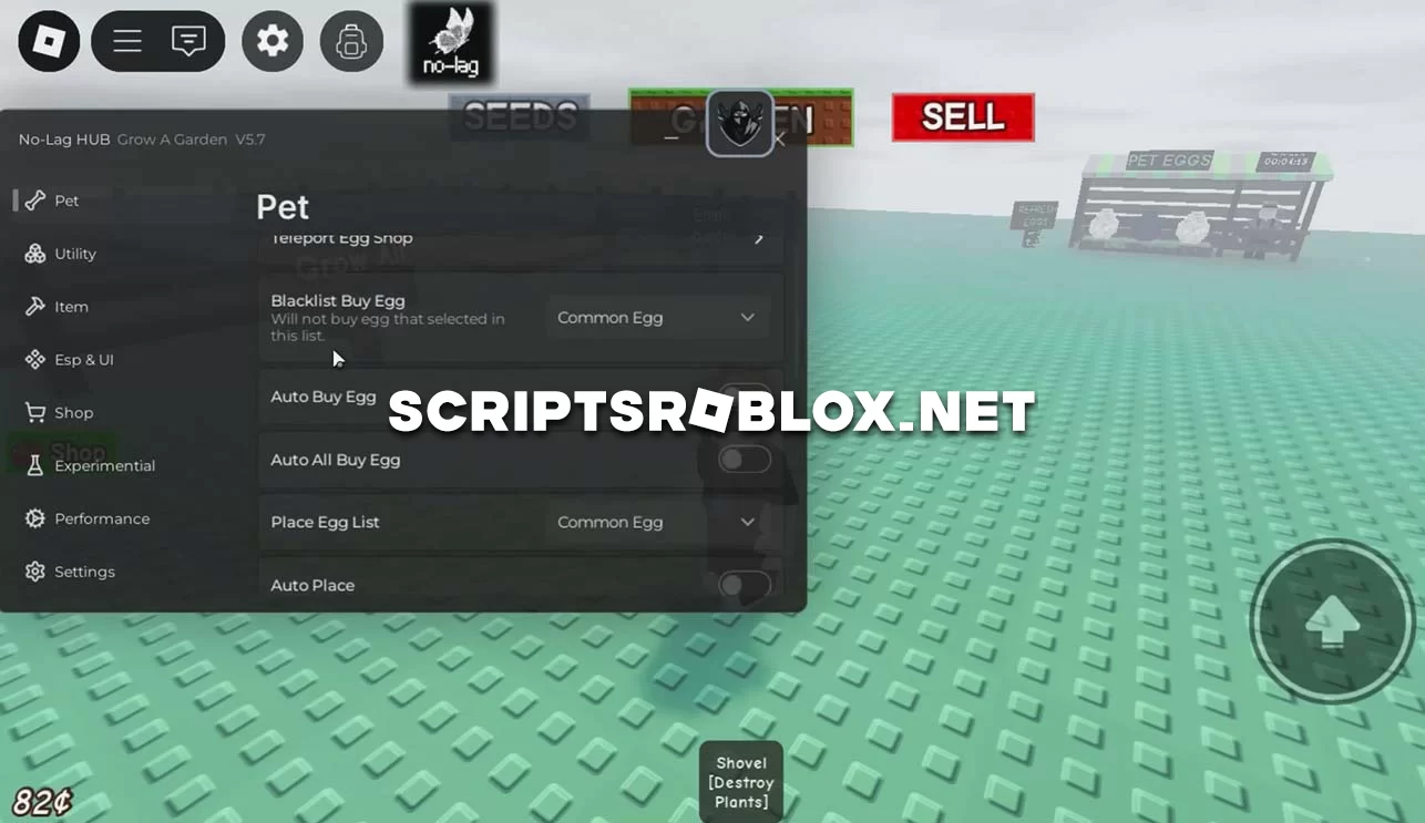 Grow a Garden Script GUI: ESP Fruit, Auto Buy, FPS Boost