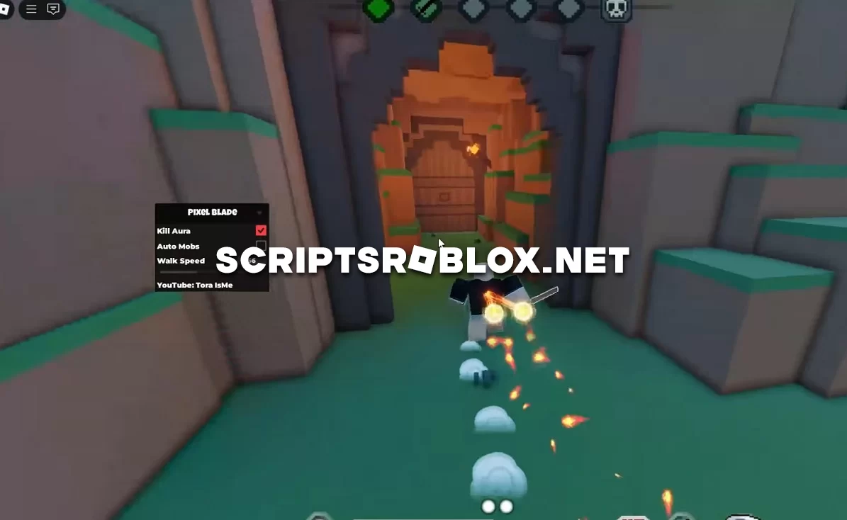 Pixel Blade Script: Kill Aura, Auto Mobs and Walk Speed